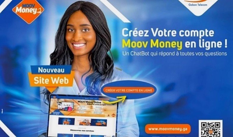  Moov Africa Gabon Télécom lance le site « Moovmoney.ga » pour une utilisation simplifiée et la création de compte en ligne