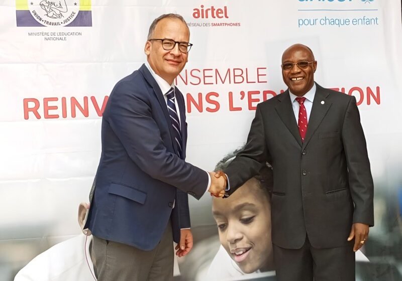  Éducation : Airtel Gabon et l&rsquo;UNICEF au cœur de la digitalisation de l&rsquo;enseignement au Gabon