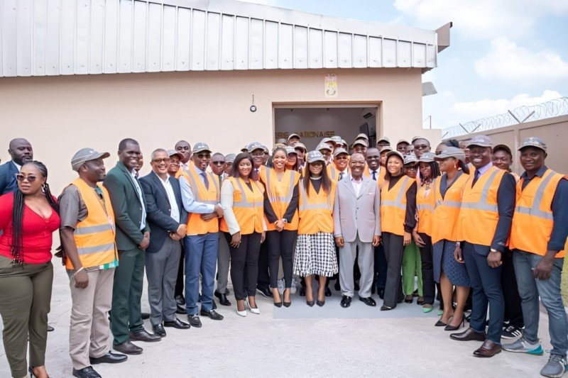  économie : Ali Bongo Ondimba inaugure la 1re usine de raffinage d&rsquo;or en Afrique centrale