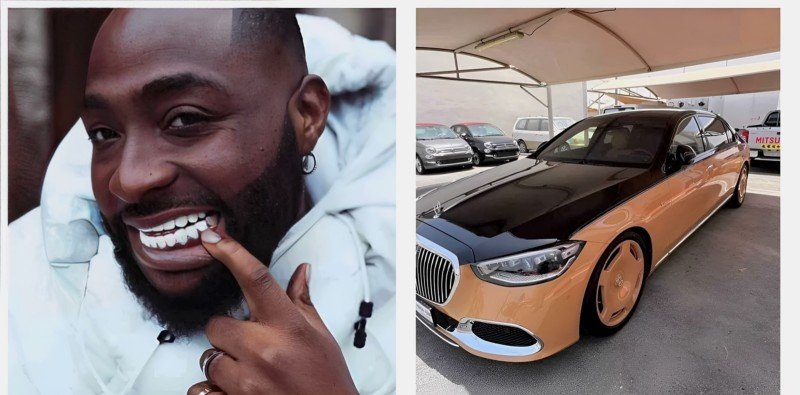  Davido dépense 120.000$ pour l&rsquo;expédition aérienne de sa Maybach Édition Limitée au Nigeria en 24 h