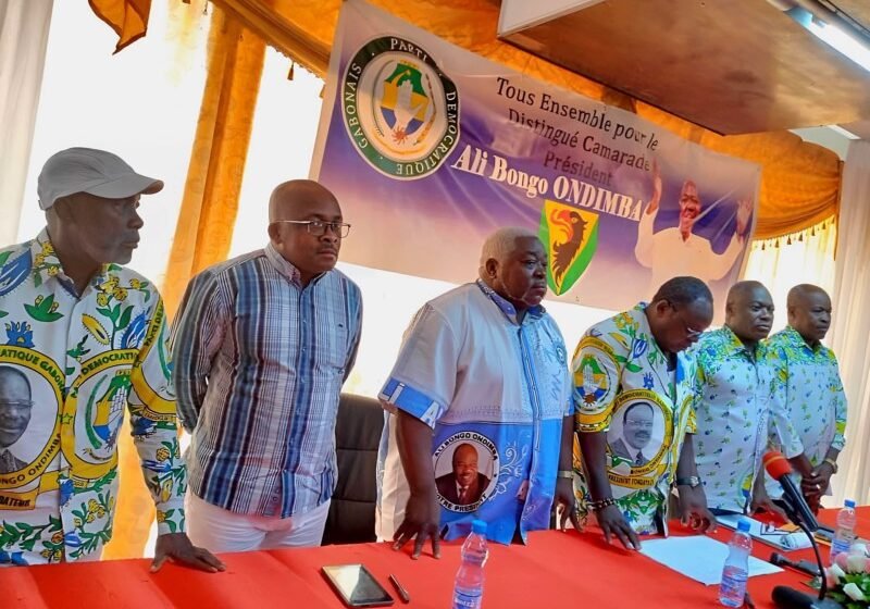  POLITIQUE : LES CADRES ET MILITANTS DU PDG DU DÉPARTEMENT DU WOLEU RENOUVELLENT LEUR CONFIANCE A ALI BONGO ONDIMBA