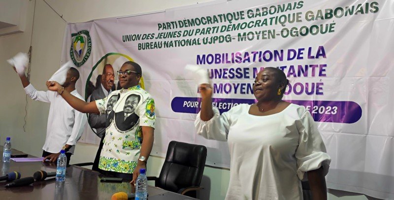  Moyen-ogoue : une jeunesse mobilisée et déterminée pour assurer une victoire écrasante en 2023 au Gabon