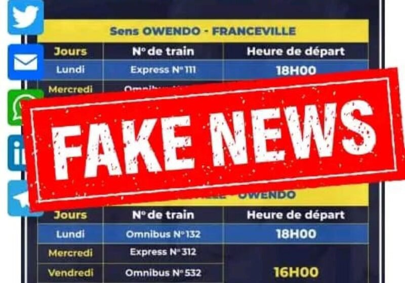  La Setrag dément la reprise de la circulation des Trains de voyageurs