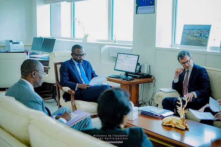  Les actionnaires du New Owendo International Port (NOIP) font le point de leurs activités avec le ministre de l&rsquo;Économie