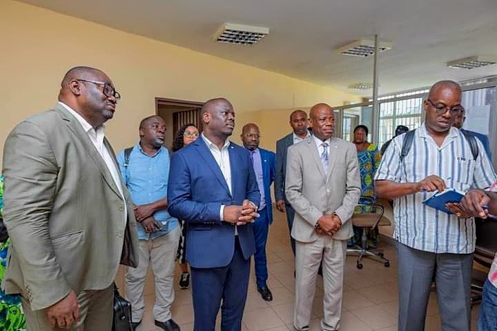  Série de visites des postes comptables : Luther Steeven ABOUNA YANGUI dans la province du Haut Ogooué