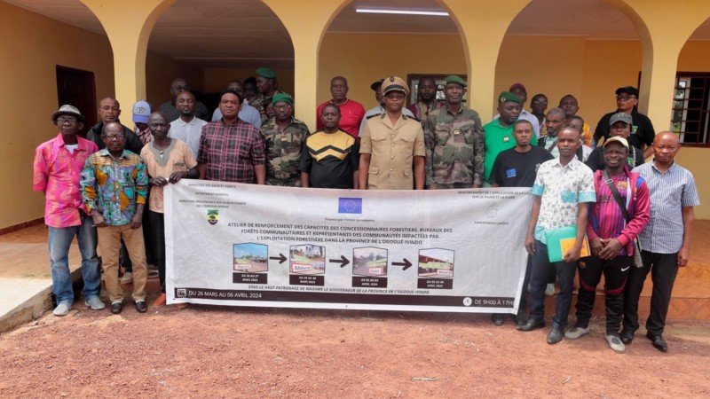  Renforcement des capacités pour une gestion durable des ressources forestières : Retour sur l&rsquo;atelier à Makokou et Mekambo