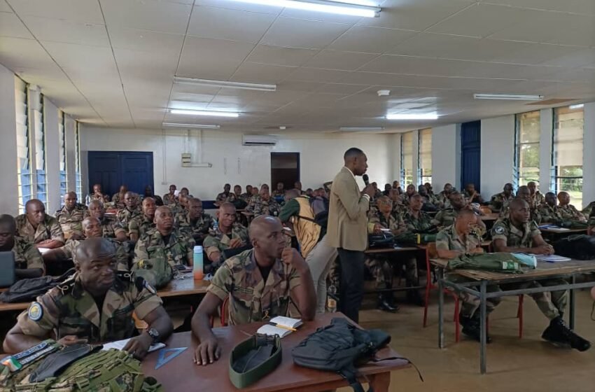  Gabon : l’ONG IYF forme les gendarmes sur le changement de mentalité