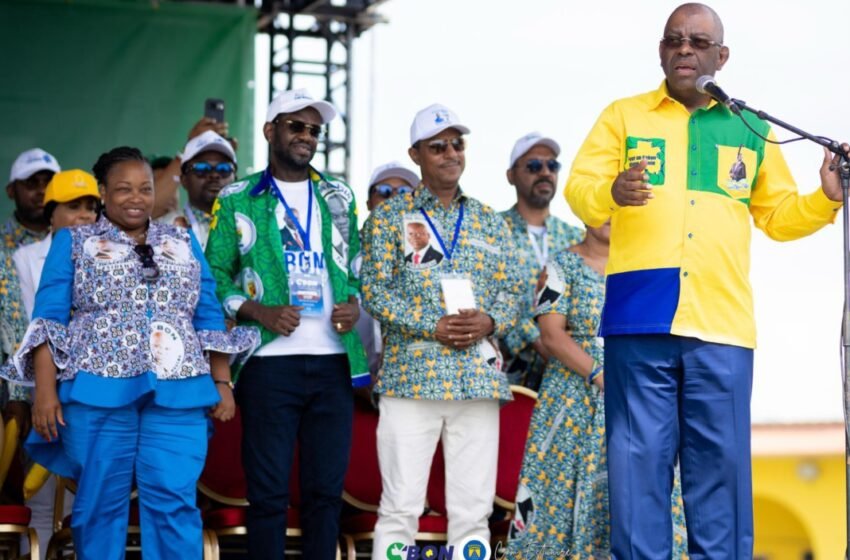  COMMUNIQUÉ DE PRESSE : Coordination Provinciale de l’Estuaire félicite Brice Clotaire Oligui Nguema pour son élection à 90.35 % de suffrages