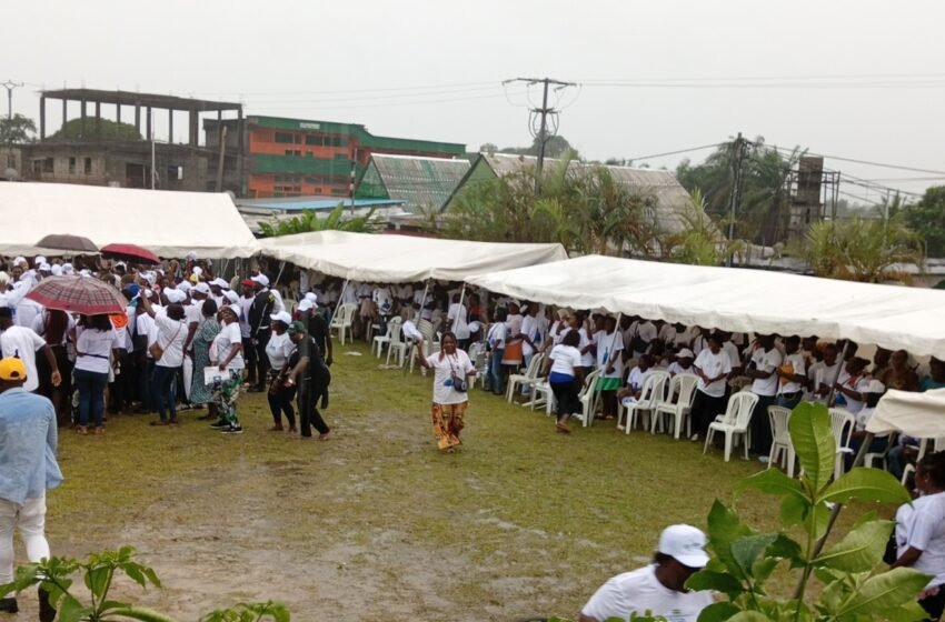  Présidentielle 2025 : Mobilisation massive pour Brice Clotaire Oligui Nguema dans le 1er arrondissement