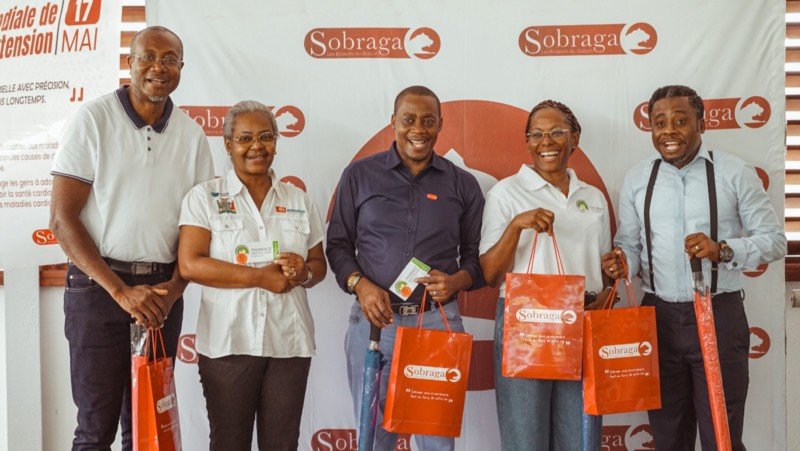  SOBRAGA et la pharmacie des facultés se mobilisent pour la Journée mondiale de l’hypertension artérielle : une action de prévention saluée