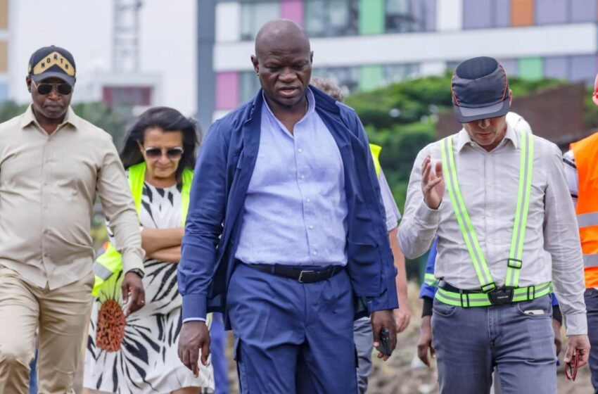  Urbanisation : Le Président OLIGUI NGUEMA en inspection sur les grands chantiers de Libreville