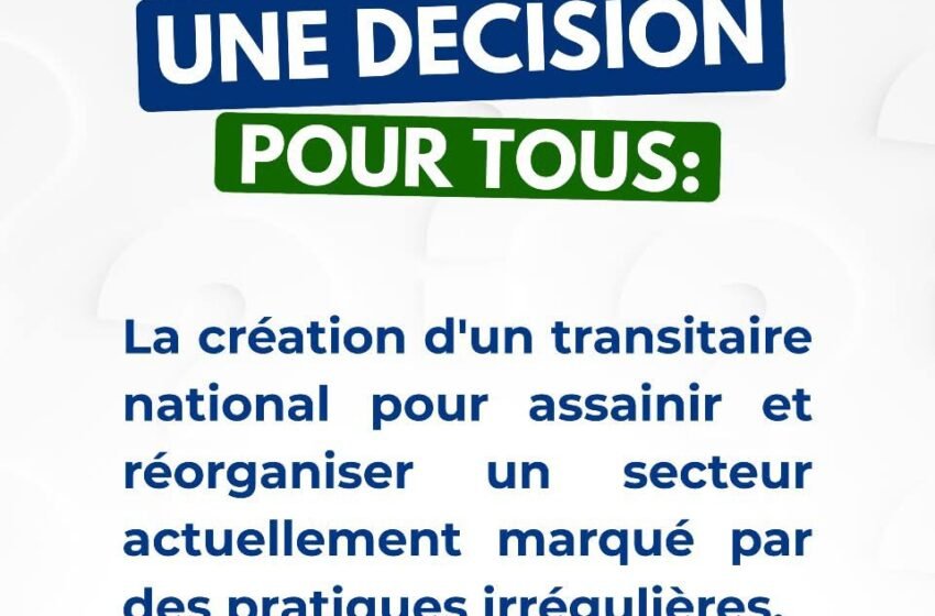  Le Gabon se dote d’un transitaire national : une réforme pour assainir et renforcer la souveraineté économique