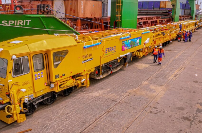  Transport ferroviaire : SETRAG renforce sa modernisation avec une deuxième machine SMD80