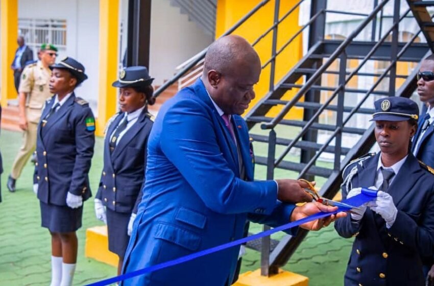  Libreville : Le Président Oligui Nguema inaugure le siège du FORSEG