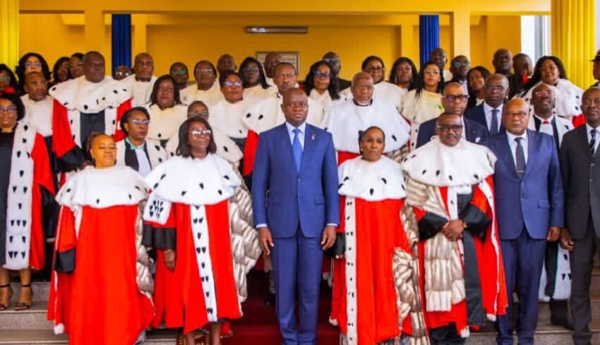  Rentrée judiciaire : sous le regard du Chef de l’État, la justice gabonaise s’engage sur la voie du renouveau